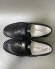 Туфли из натуральной перфорированной кожи