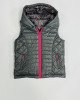 Жилет двусторонний с капюшоном
