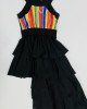 Платье chic асимметричного кроя черного цвета 