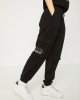 Штаны карго oversize черного цвета 