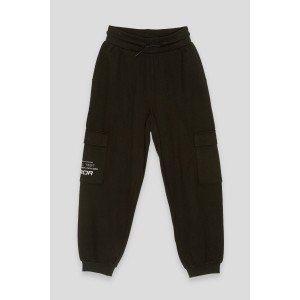 Штаны карго oversize черного цвета 