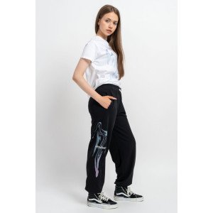 Штаны спортивные jogger черного цвета 