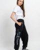 Штаны спортивные jogger черного цвета 