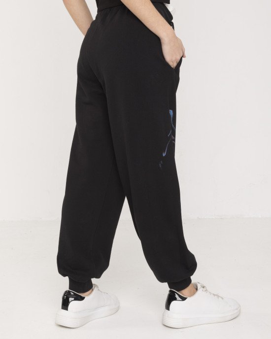 Штаны спортивные jogger черного цвета 