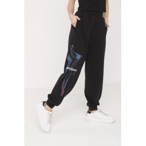 Штаны спортивные jogger черного цвета 
