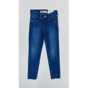 Джинсы skinny синего цвета 