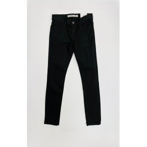 Джинсы skinny fit черного цвета 