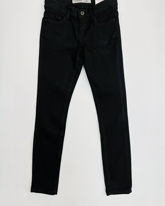 Джинсы skinny fit черного цвета 
