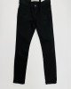 Джинсы skinny fit черного цвета 