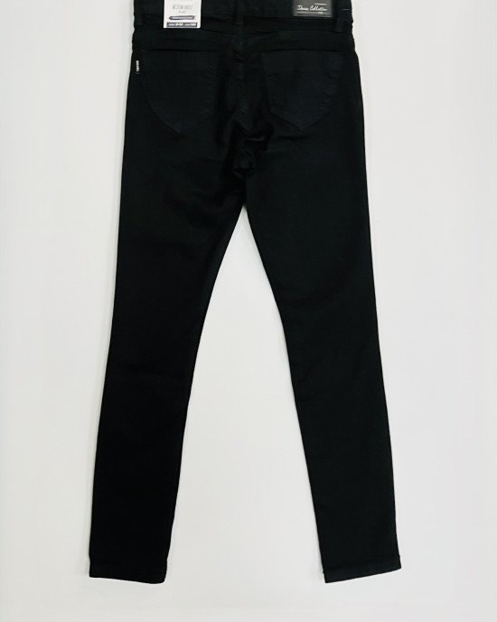 Джинсы skinny fit черного цвета 