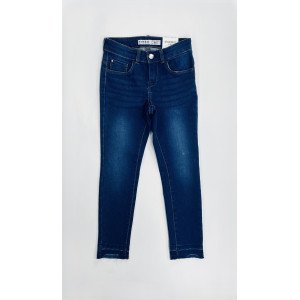 Джинсы skinny fit синего цвета 