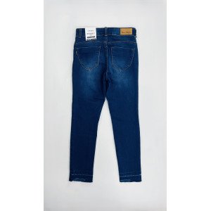 Джинсы skinny fit синего цвета 