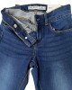 Джинсы skinny fit синего цвета 