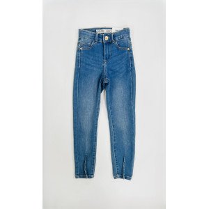 Джинсы skinny fit с высокой линией талии 
