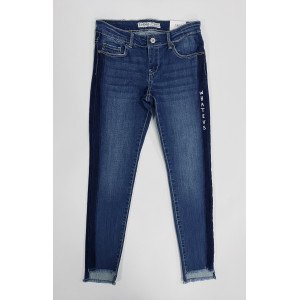 Джинсы Slim Fit синего цвета 