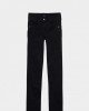 Джинсы черные с высокой посадкой High Waist