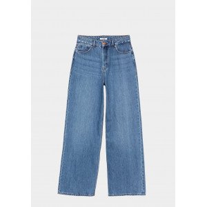Джинсы High Waist свободного кроя 