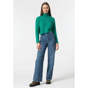 Джинсы широкие wide leg 