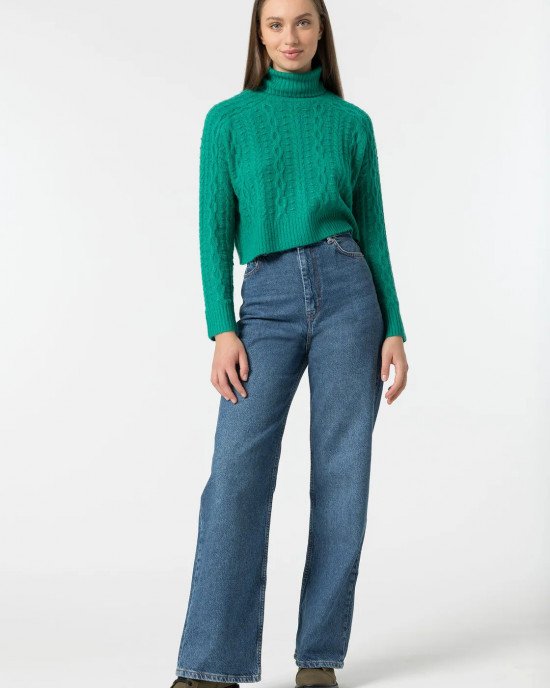 Джинсы широкие wide leg 