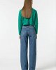 Джинсы широкие wide leg 