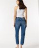Джинсы MOM с высокой линией талии high waist 