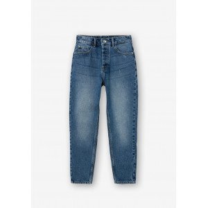 Джинсы MOM с высокой линией талии high waist 