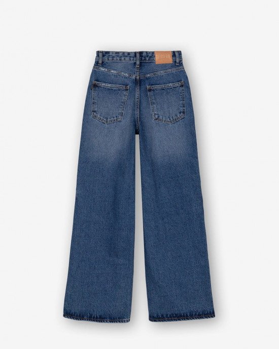 Джинсы широкие wide leg 