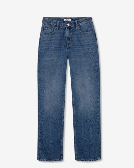 Джинсы regular fit синего цвета