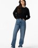 Джинсы regular fit синего цвета