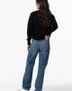 Джинсы regular fit синего цвета