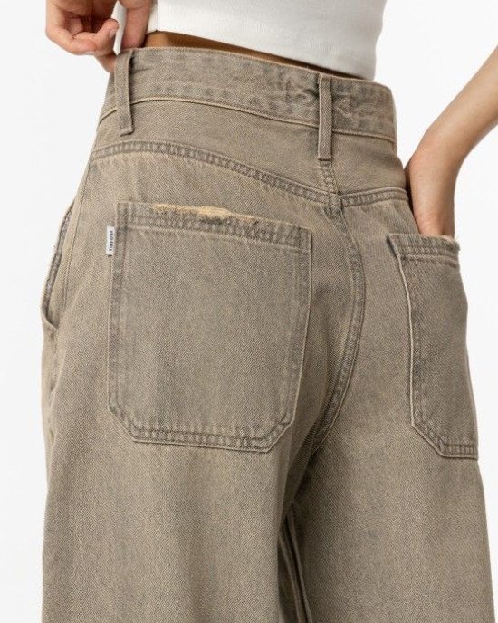 Джинсы baggy коричневого цвета 