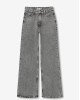 Джинсы широкие wide leg серого цвета 