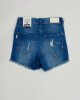 Шорты джинсовые high waist 