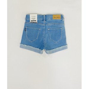 Шорты джинсовые с высокой посадкой в талии high waist 