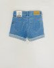 Шорты джинсовые с высокой посадкой в талии high waist 