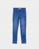 Джинсы skinny fit синего цвета с водонепроницаемым эффектом 