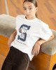 Футболка белого цвета с анимационным персонажем snoopy 