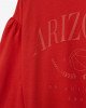Худи красного цвета с принтом Arizona 