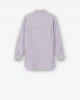 Рубашка oversize в клеточку с длинными рукавами 