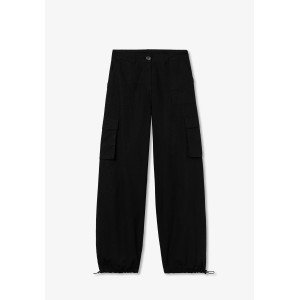 Брюки карго baggy fit черного цвета 