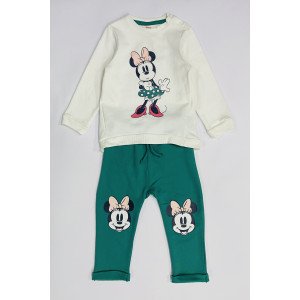 Костюм утепленный с принтом minnie mouse