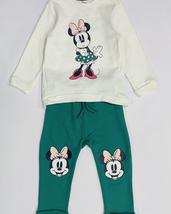 Костюм утепленный с принтом minnie mouse