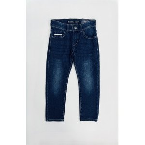 Джинсы slim fit синего цвета 