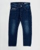 Джинсы slim fit синего цвета 