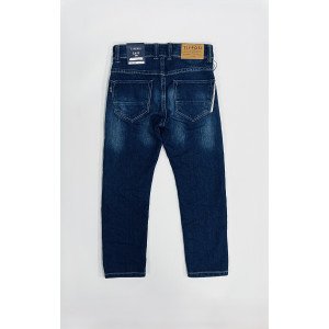 Джинсы slim fit синего цвета 