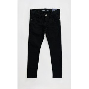 Брюки skinny fit черного цвета 