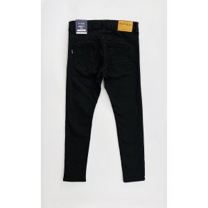 Брюки skinny fit черного цвета 
