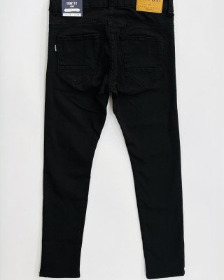 Брюки skinny fit черного цвета 