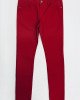 Джинсы красного цвета skinny fit 