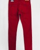 Джинсы красного цвета skinny fit 